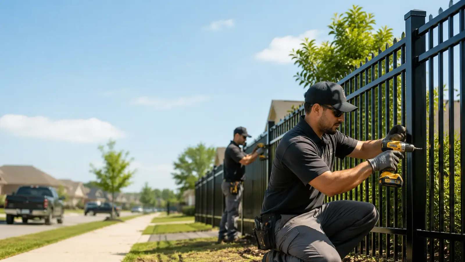 Metal Fence Installation in Hagan, GA